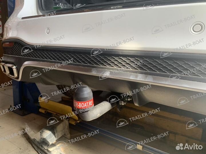 Фаркоп Mercedes-Benz ML (w164) 2005-2011, рама и крюк шар 50 мм, 45519