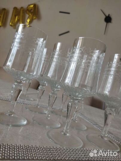 Рюмки фужеры стекло СССР