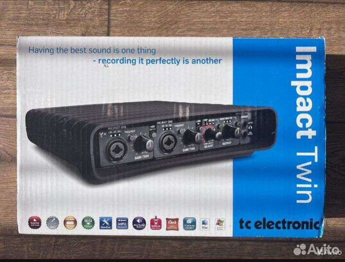 TC Electronic Impact Twin. Звуковая карта