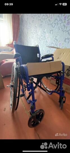 Инвалидная коляска новая