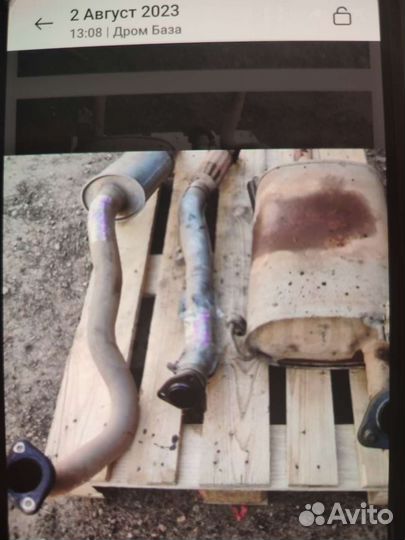 Глушитель nissan patrol