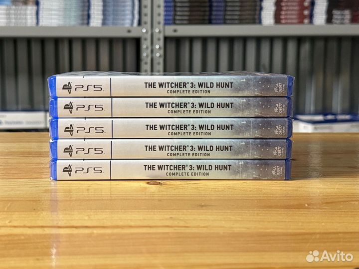 Диск The Witcher 3: Wild Hunt PS5 (Новый)