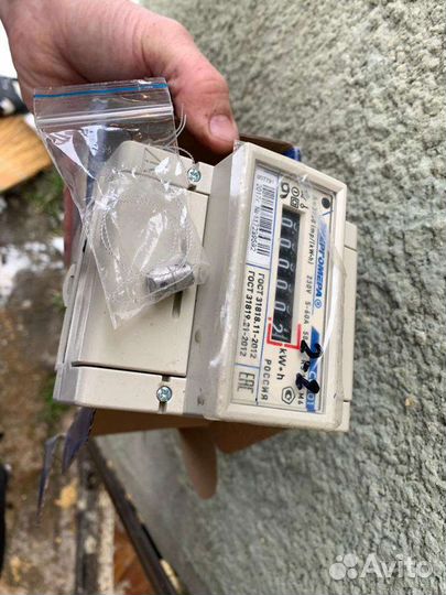 Счётчик электрический новый