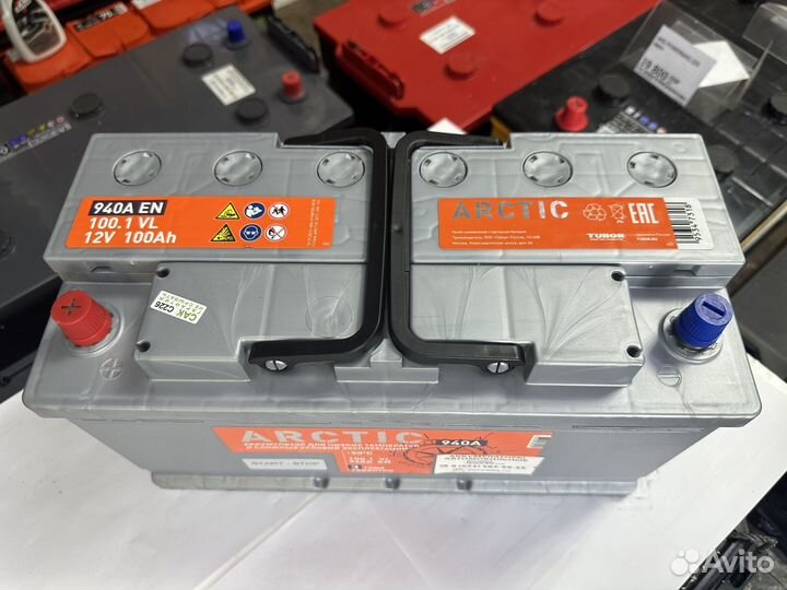 Аккумулятор Titan Arctic 100 Ач 940 А прям