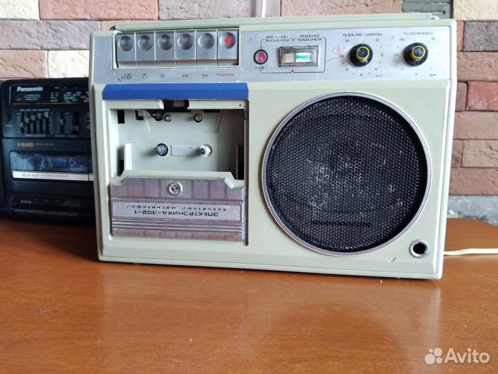 Магнитофон кассетный электроника 302 -1 СССР