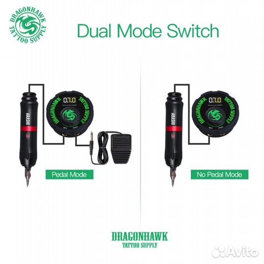 Тату блок питания dragonhawk