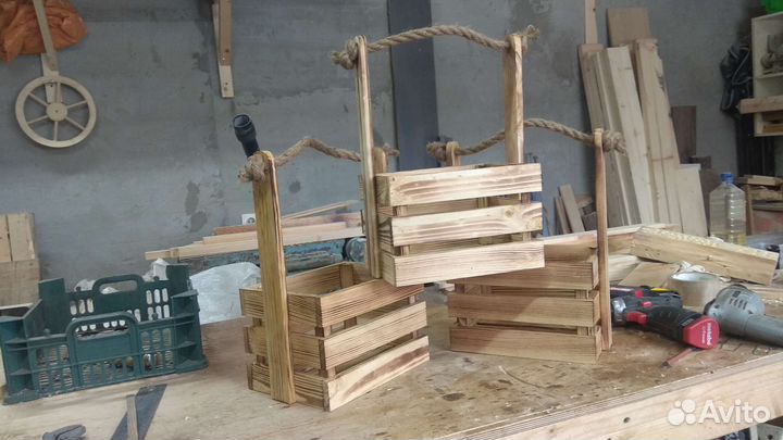 Деревянный ящик