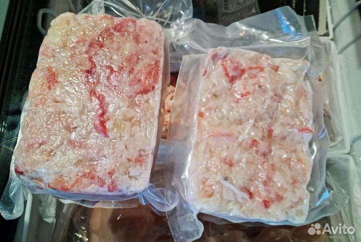 Мясо камчатского краба, стригуна, волосатик