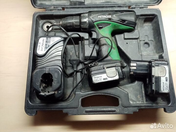 Шуруповерт hitachi dv14dcl2