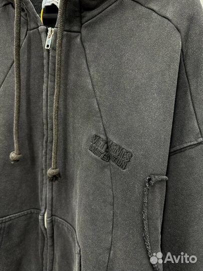 Худи Vetements deconstructed оверсайз