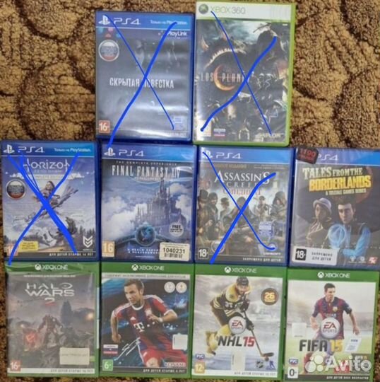 Игры Xbox One / игры ps4
