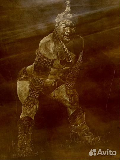 Картина на коже 