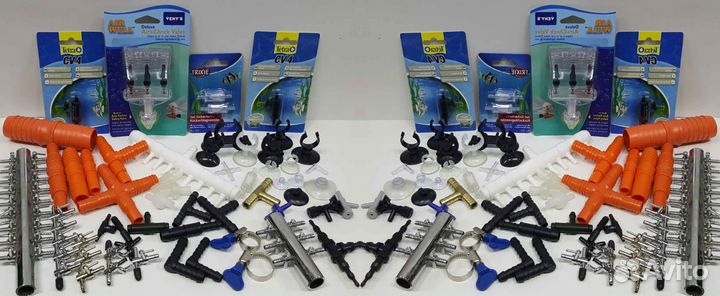 Тройник. Присоска. Краник. Фильтр. Обогреватель