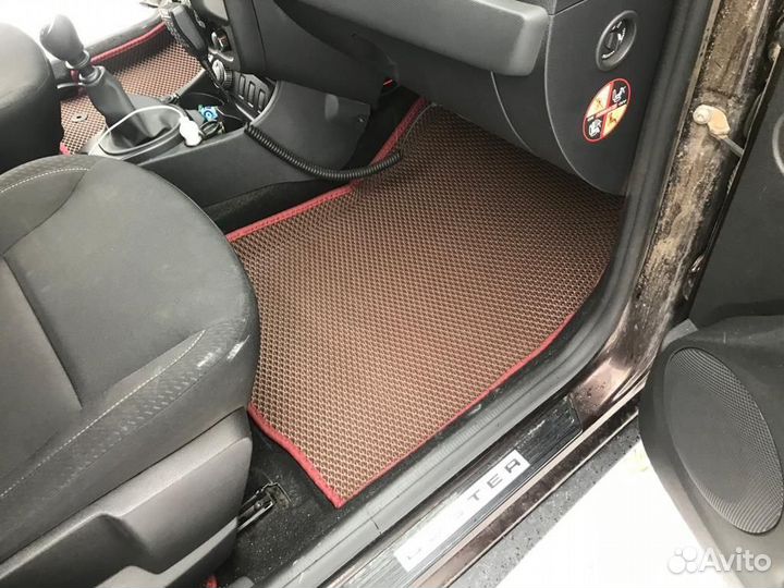 Eva коврики с бортами 3D в авто