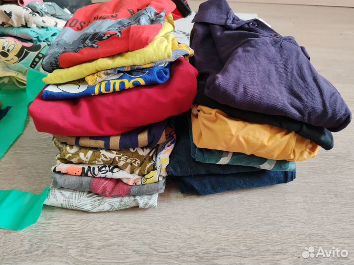 Пакеты детских вещей бу
