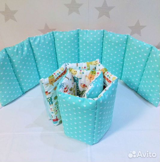 Бортики в детскую кроватку. Новые