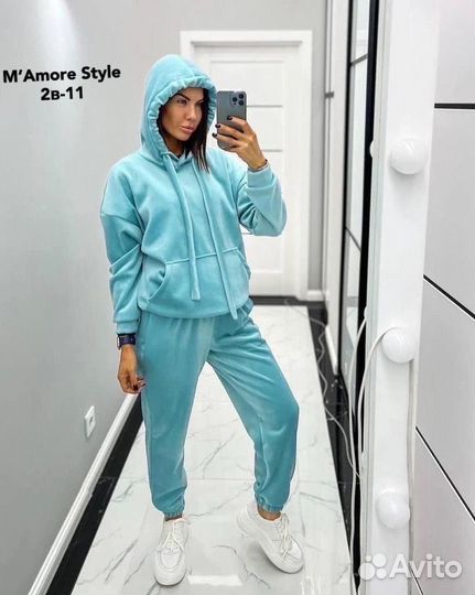 Костюм спортивный велюр