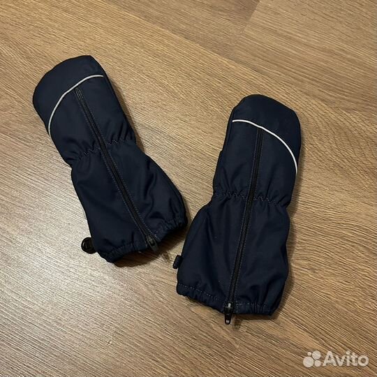 Варежки краги Reima Tepas синие, размер 3