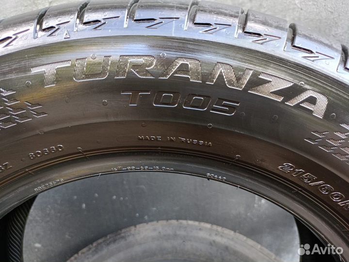 Bridgestone Turanza T005 215/60 R16 95V