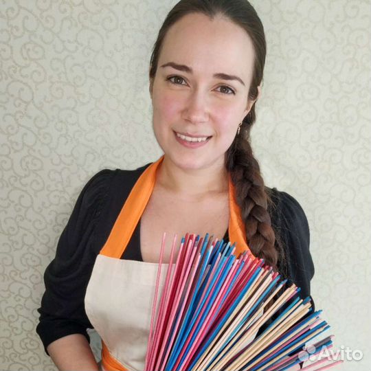 Бумажные трубочки (лоза) для плетения