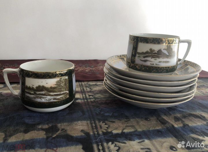 Чайный сервиз «пролетарий» село Бронницы