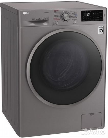 Стиральная машина LG F4J6VG8S
