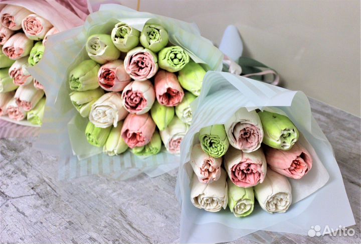 Зефир ручной работы. Букеты. Коробочки