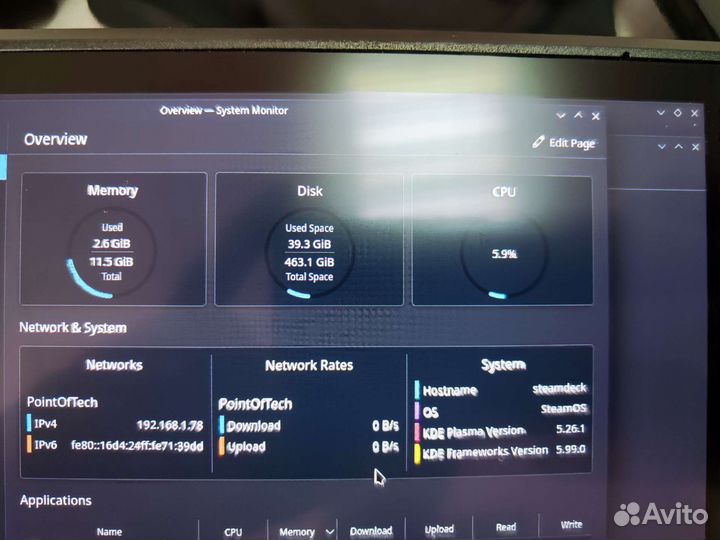 Портативная игровая консоль Valve Steamdeck 512gb
