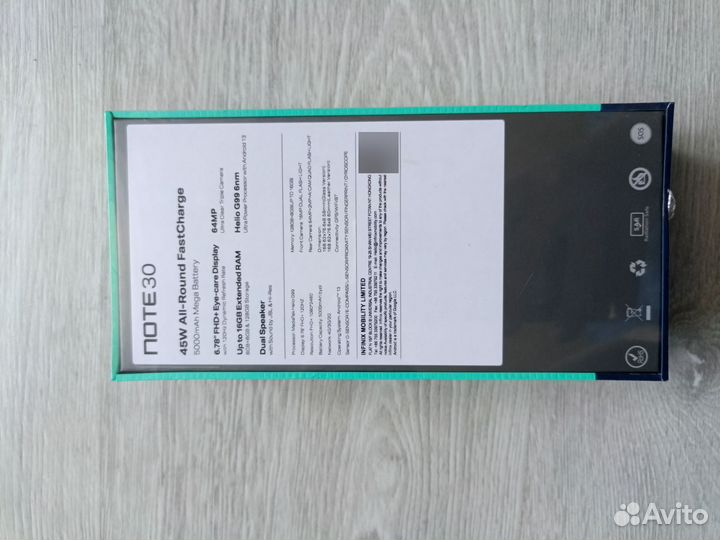 Infinix Note 30, 8/128 ГБ