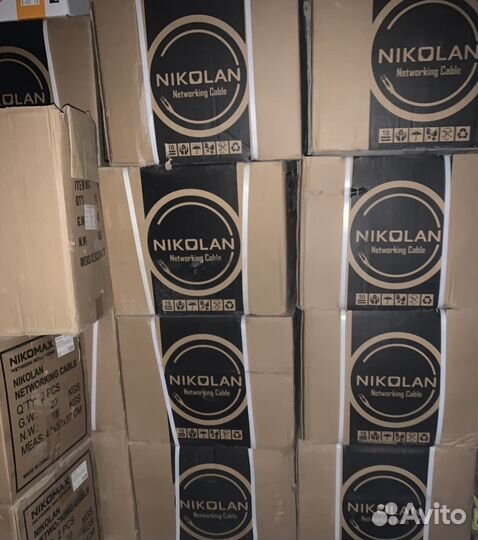 Кабель витая пара UTP Nikomax cat. 5e новые