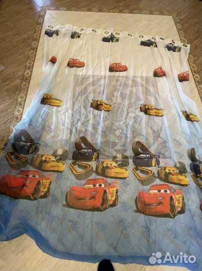 Продам новые шторы и тюль Тачки