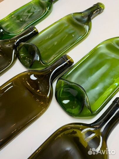 Бутылки из темного стекла