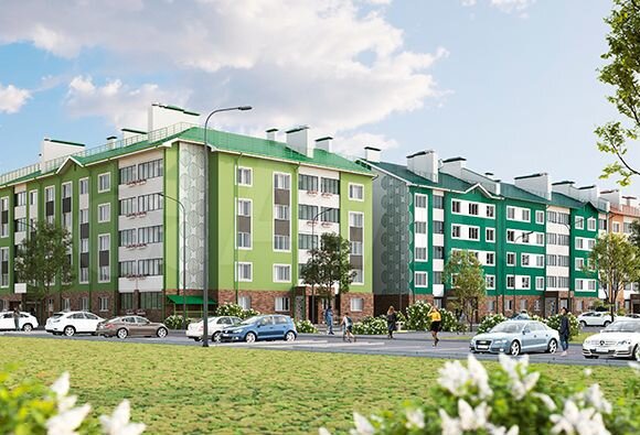 2-к. квартира, 65,9 м², 3/5 эт.