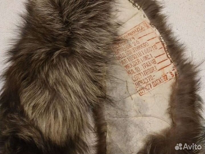 Воротник из чернобурки