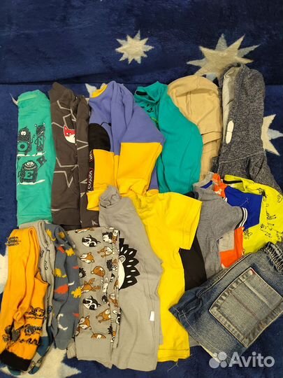 Вещи пакетом на мальчика 98-116