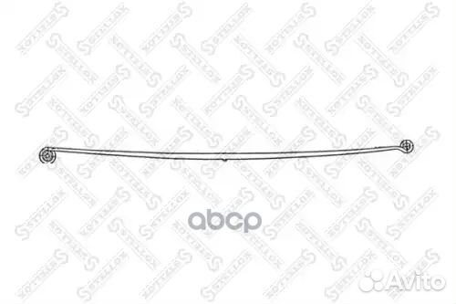 Рессора задн. 1-лист. 1200072SX Stellox