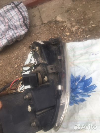 Тюнингованная фара фольксваген кадди