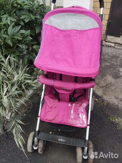 Прогулочная коляска трость бу