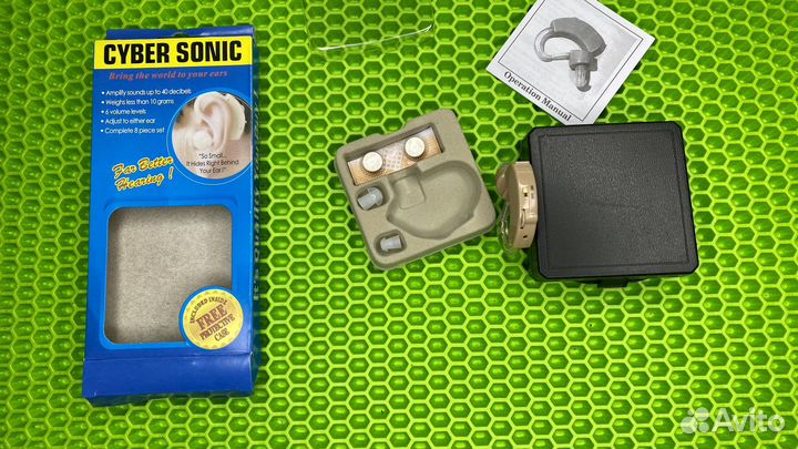 Слуховой аппарат усилитель звука новый комплект