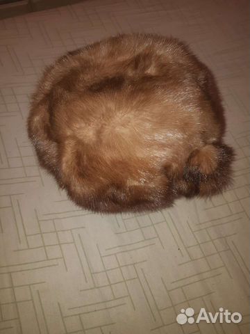 Шапка норковая женская