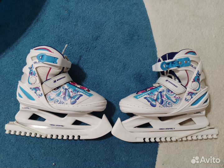 Коньки детские раздвижные 31 35