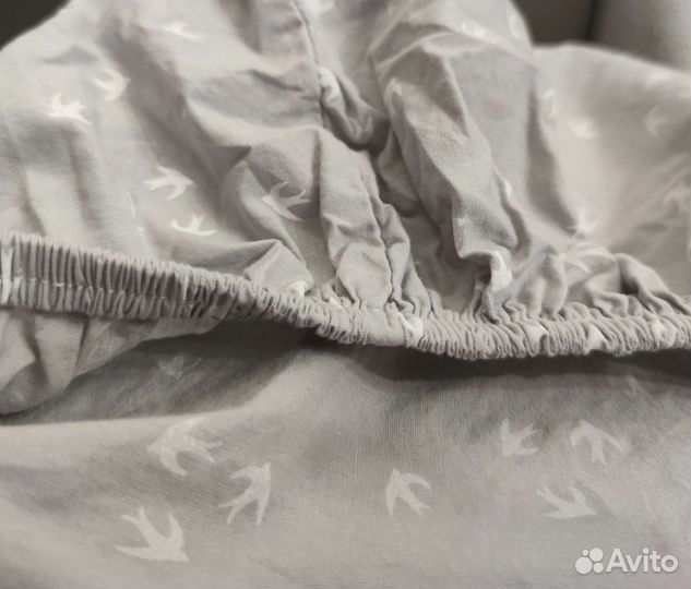 Простыня новая 125х75х12 на резинкеEvaKids