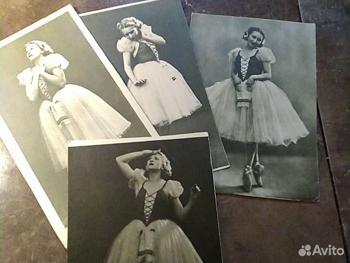 Фотографии балет,Уланова и другие,возможен торг