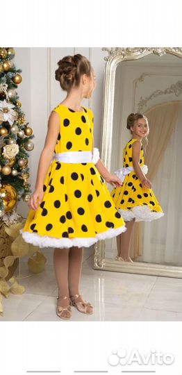 Платье для девочки 128 размер