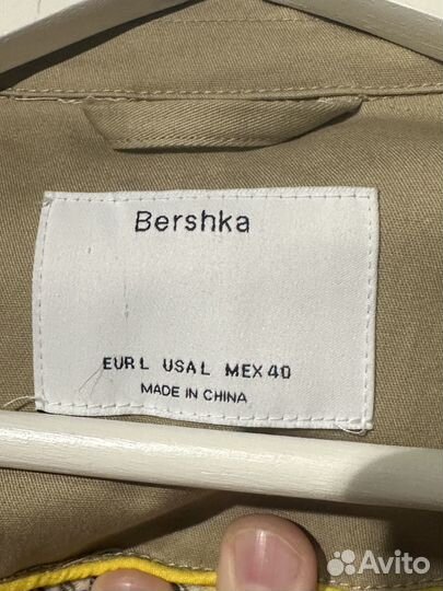 Тренч bershka