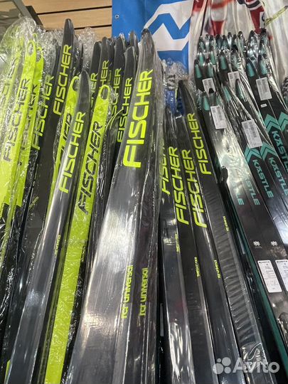 Беговые лыжи fischer rcr universal