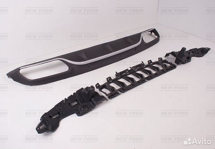 Диффузор 63 AMG Mercedes C class Coupe W205