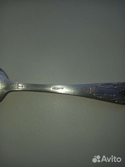 Ложки чайные серебро Каштан