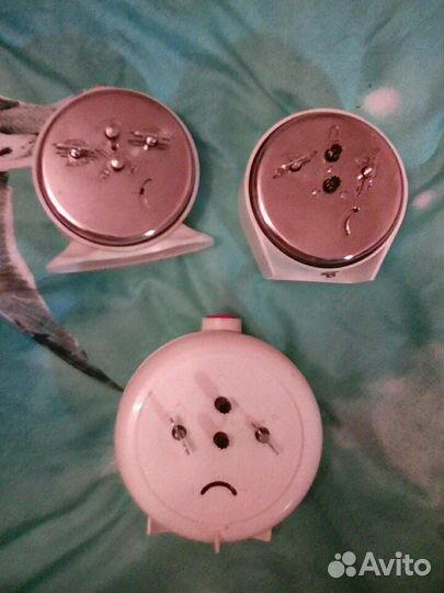 Будильники севани ссср/Sevani ussr белые