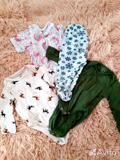 Детские вещи пакетом на мальчика 56-74